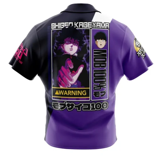 Chemise hawaïenne Shigeo Kageyama Mob Psycho 100 – Image 2