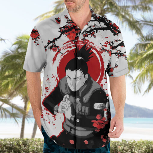 Chemise hawaïenne Shikamaru style Japon anime – Image 3