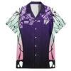 Chemise hawaïenne Shinobu Kocho Demon Slayer anime Japon