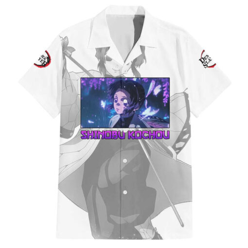 Chemise hawaïenne Shinobu Kochou Demon Slayer anime