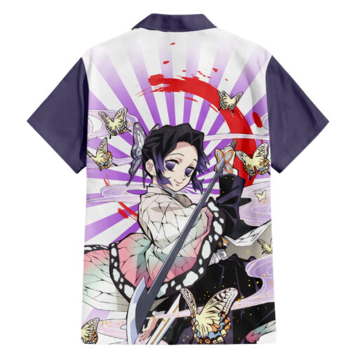 Chemise hawaïenne Shinobu Kochou Demon Slayer – Image 2
