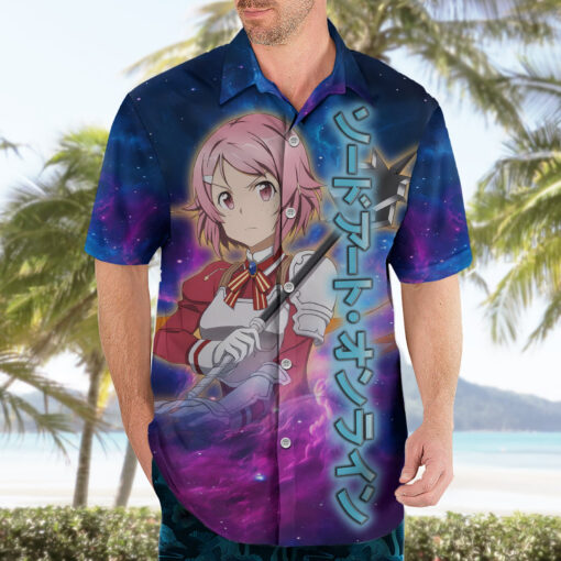 Chemise hawaïenne Shinozaki Rika Lisbeth Sword Art Galaxy – Image 3