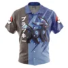 Chemise hawaïenne Attaque Noctali Brillant Pokémon