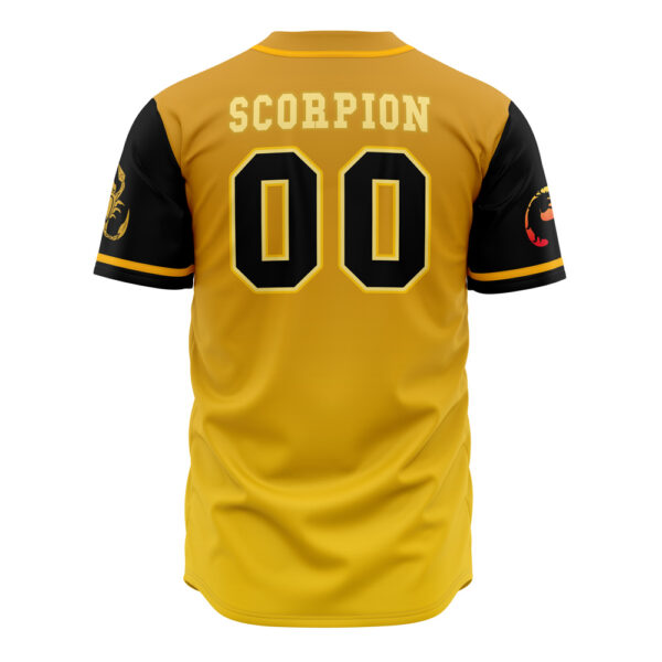 Maillot de baseball Shirai Ryu Scorpion Mortal Kombat – Image 2