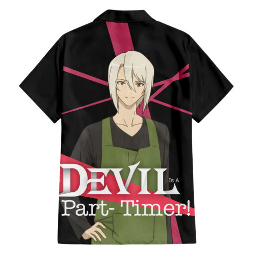 Chemise hawaïenne Shiro Ashiya The Devil Part Timer anime – Image 2