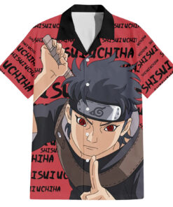 Chemise hawaïenne Shisui Uchiha style manga