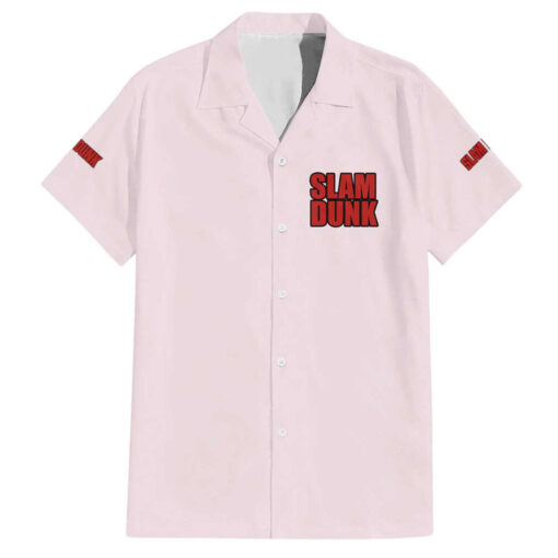 Chemise hawaïenne Équipe Shohoku Slam Dunk anime