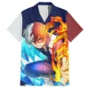 Chemise hawaïenne Shoto Todoroki My Hero Academia