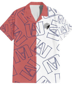 Chemise hawaïenne Shoto Todoroki emblème mix My Hero Academia anime