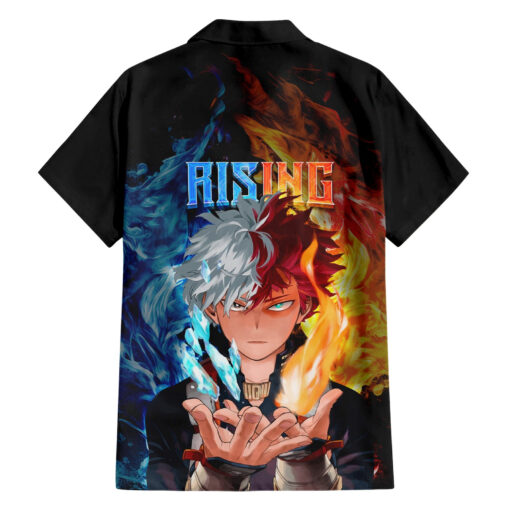Chemise hawaïenne Shoto Todoroki My Hero Academia anime – Image 2