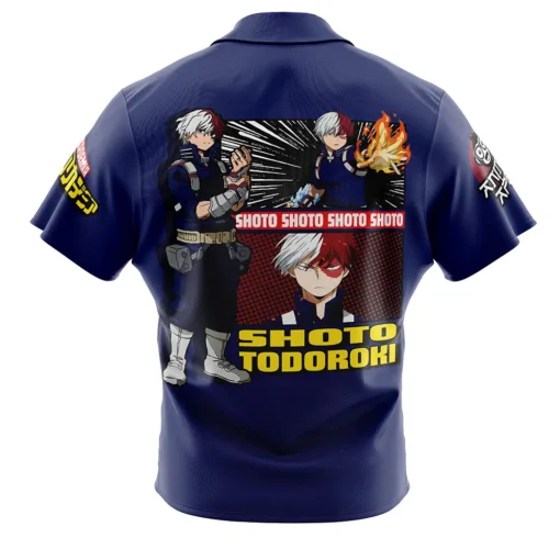 Chemise hawaïenne Shoto Todoroki My Hero Academia – Image 2