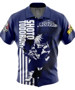 Chemise hawaïenne Shoto Todoroki My Hero Academia