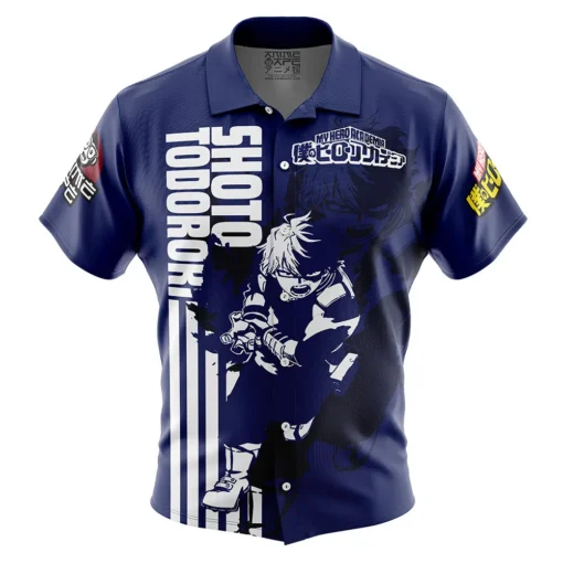 Chemise hawaïenne Shoto Todoroki My Hero Academia