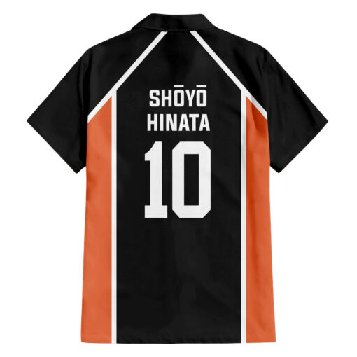 Chemise hawaïenne Shoyo Hinata numéro 10 Karasuno – Image 2