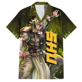 Chemise hawaïenne Shu Fist of the North Star anime