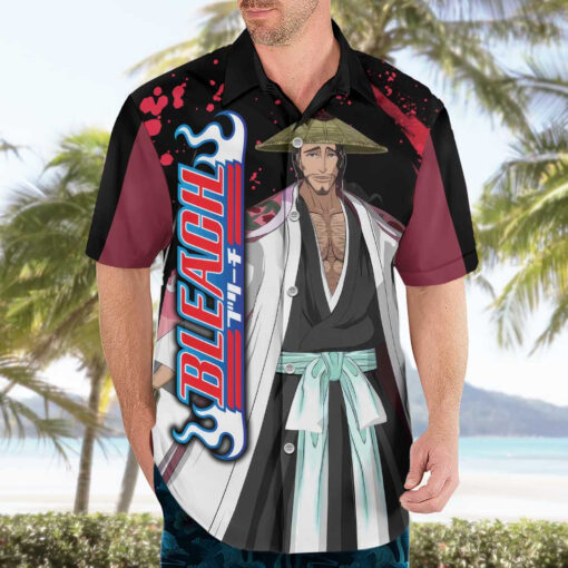 Chemise hawaïenne Shunsui Kyoraku Bleach anime – Image 3