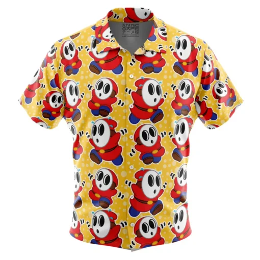 Chemise hawaïenne Shy Guy Mario Bros