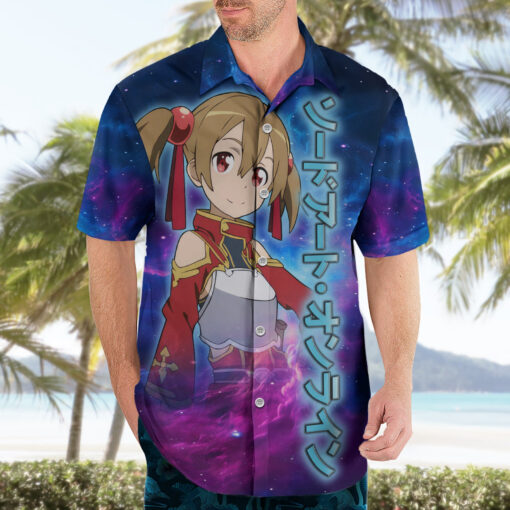 Chemise hawaïenne Silica Sword Art Galaxy – Image 3