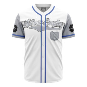 Maillot de baseball Aigles d’Argent Black Clover