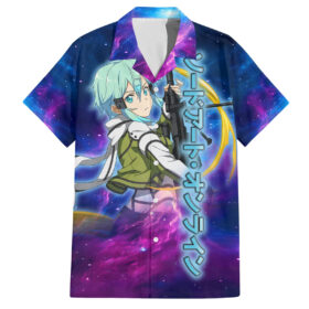 Chemise hawaïenne Sinon Sword Art Galaxy