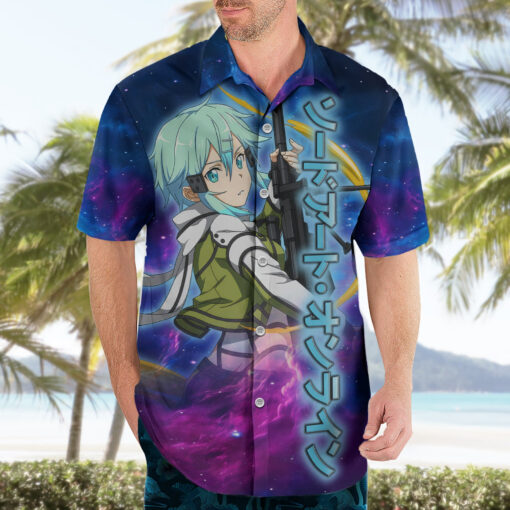 Chemise hawaïenne Sinon Sword Art Galaxy – Image 3