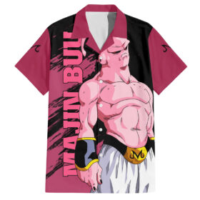 Chemise hawaïenne Majin Buu maigre