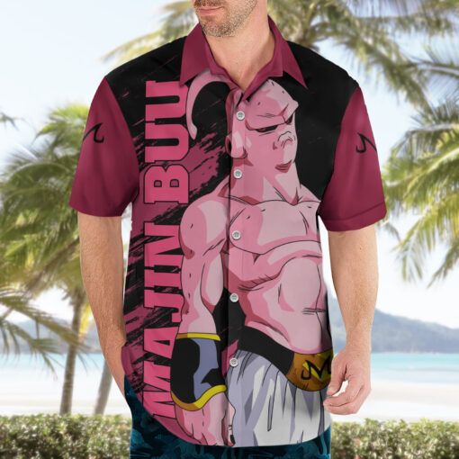 Chemise hawaïenne Majin Buu maigre – Image 3
