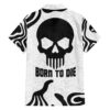 Chemise hawaïenne Crâne né pour mourir