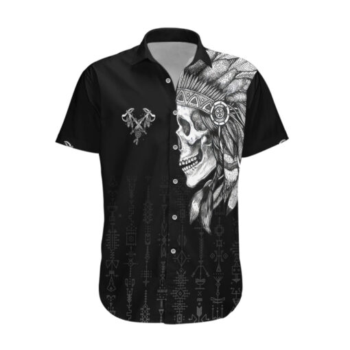 Chemise hawaïenne Crâne chef squelette
