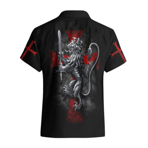 Chemise hawaïenne Crâne croisé – Image 2