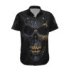 Chemise hawaïenne Crâne Crâne d’or Gangster
