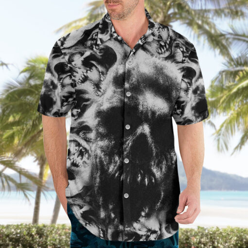 Chemise hawaïenne Crâne Esprit Inéquitable – Image 3