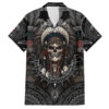 Chemise hawaïenne Crâne Guerrier Amérindien