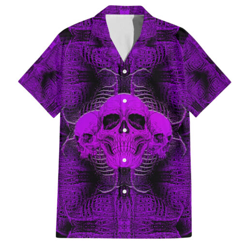 Chemise hawaïenne Crâne Motif Je suis qui je suis ton approbation n’est pas nécessaire