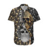 Chemise hawaïenne Crâne Motif Amour et Mort