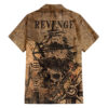 Chemise hawaïenne Crâne Pirate Style Vintage Vengeance