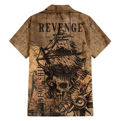 Chemise hawaïenne Crâne Pirate Style Vintage Vengeance