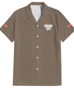 Chemise hawaïenne Esclave Arc Vinland Saga Anime Japon