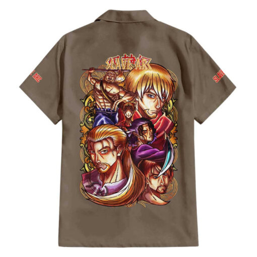 Chemise hawaïenne Esclave Arc Vinland Saga Anime Japon – Image 2