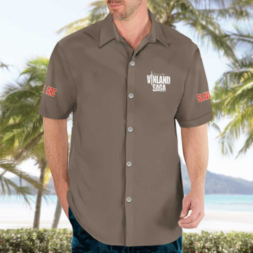 Chemise hawaïenne Esclave Arc Vinland Saga Anime Japon – Image 3
