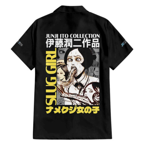 Chemise hawaïenne Fille Limace Junji Ito Collection Anime – Image 2