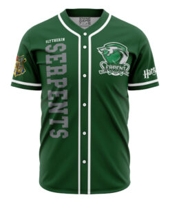 Maillot de baseball Maison Serpentard Serpents Harry Potter