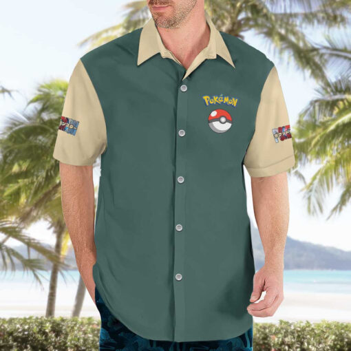 Chemise hawaïenne Snorlax Pokémon Anime – Image 3