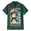 Chemise hawaïenne Snorlax Pokémon Streetwear Anime