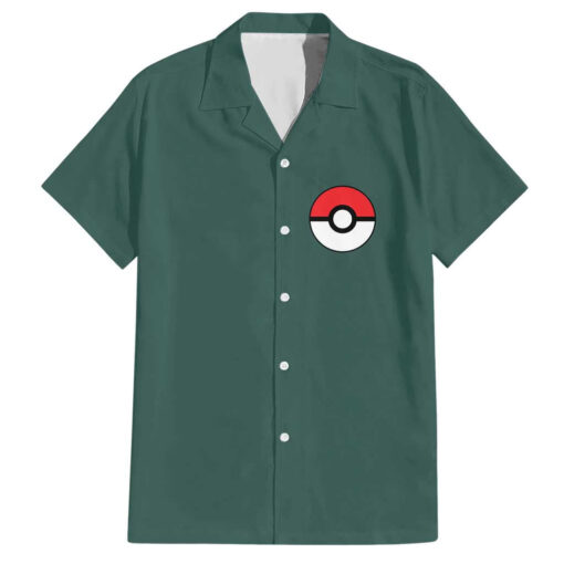 Chemise hawaïenne Snorlax Pokémon Streetwear Anime – Image 2