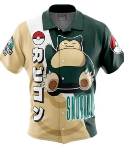 Chemise hawaïenne Ronflex Pokémon