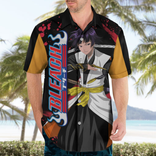Chemise hawaïenne Soifon Sui-Feng Bleach – Image 3