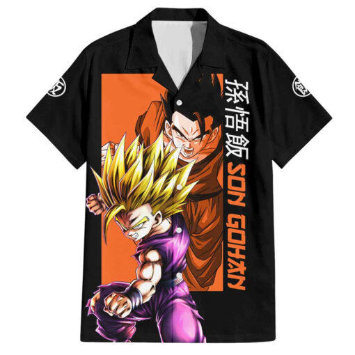 Chemise hawaïenne Son Gohan Dragon Ball Anime