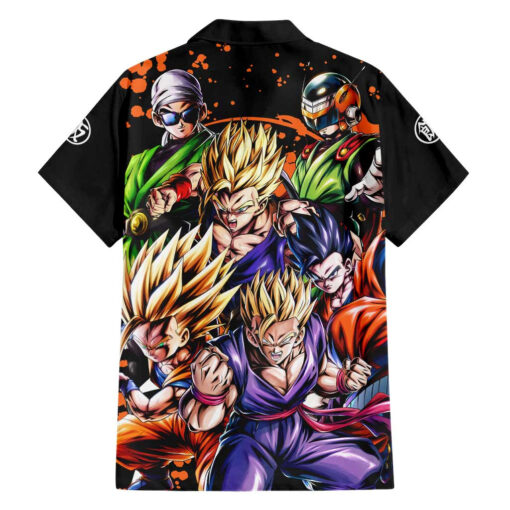 Chemise hawaïenne Son Gohan Dragon Ball Anime – Image 2