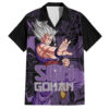 Chemise hawaïenne Son Gohan Dragon Ball Motif Anime Mix Manga
